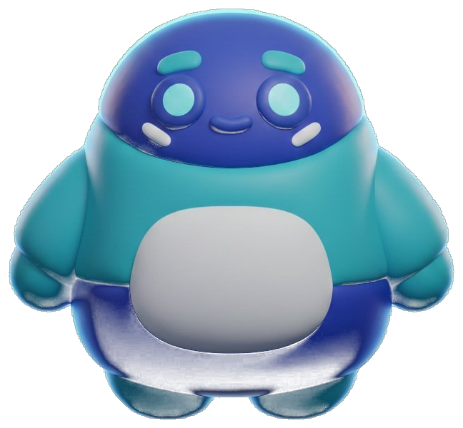 Poly-Puff mascot